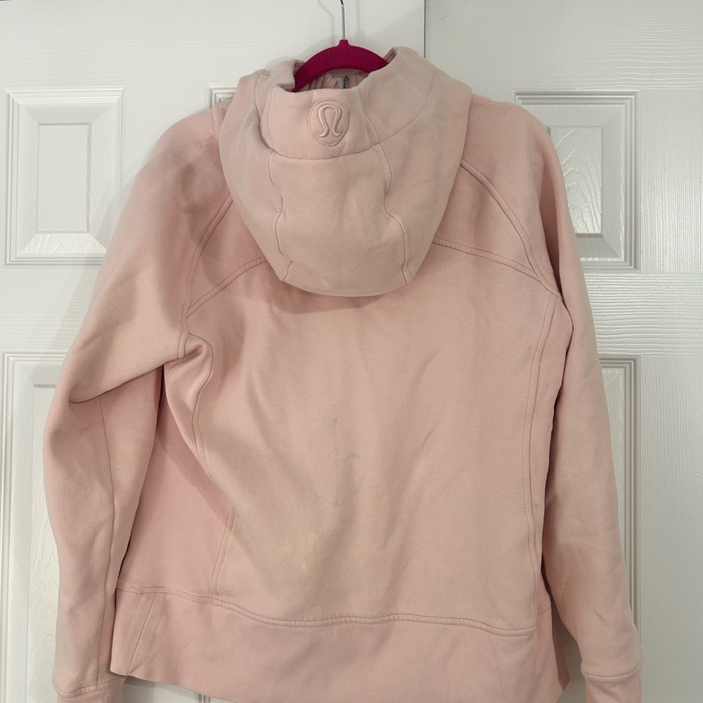 Lululemon Soft Blush Full zip Scuba